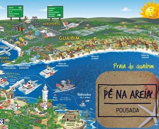 Chales Suites Pe Na Areia Гуаибим Экстерьер фото