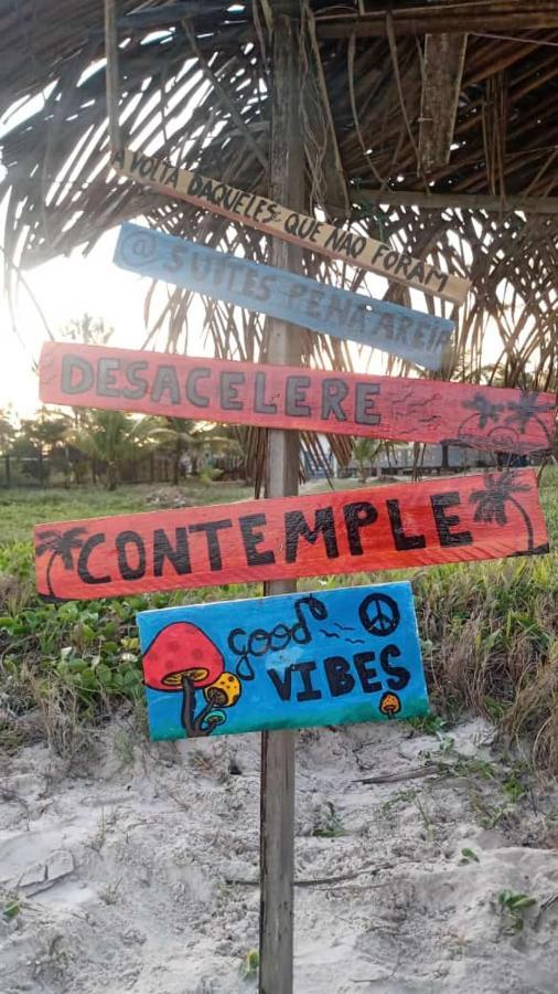 Chales Suites Pe Na Areia Гуаибим Экстерьер фото